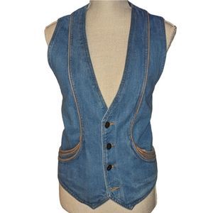 Brittania vintage denim vest